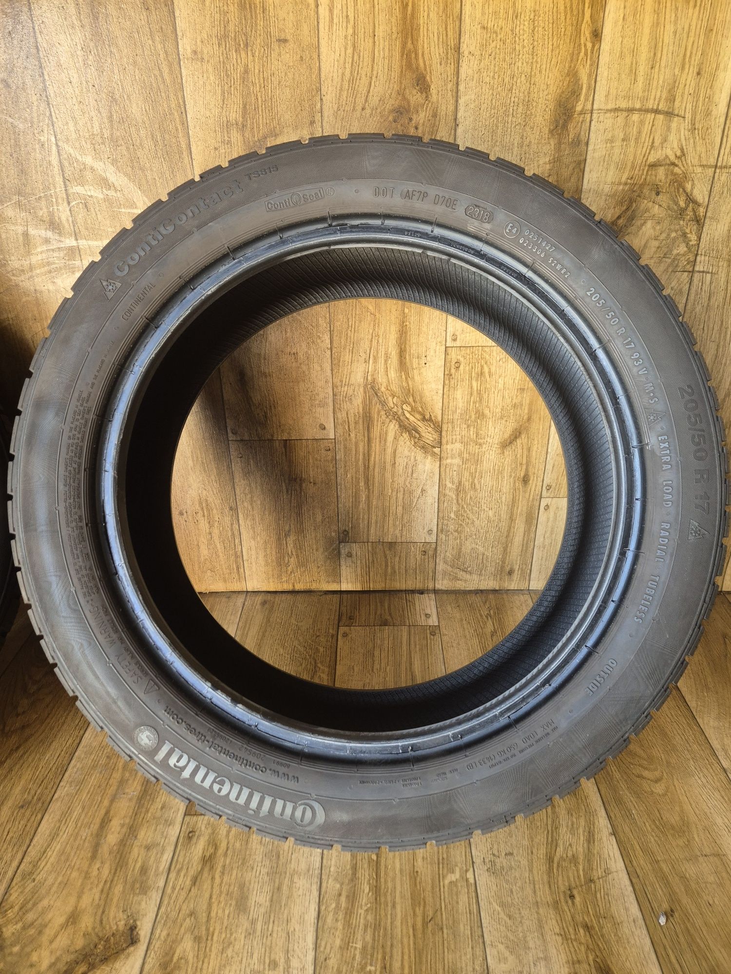 205/50/17 Continental para zima 7mm 18r stan bdb