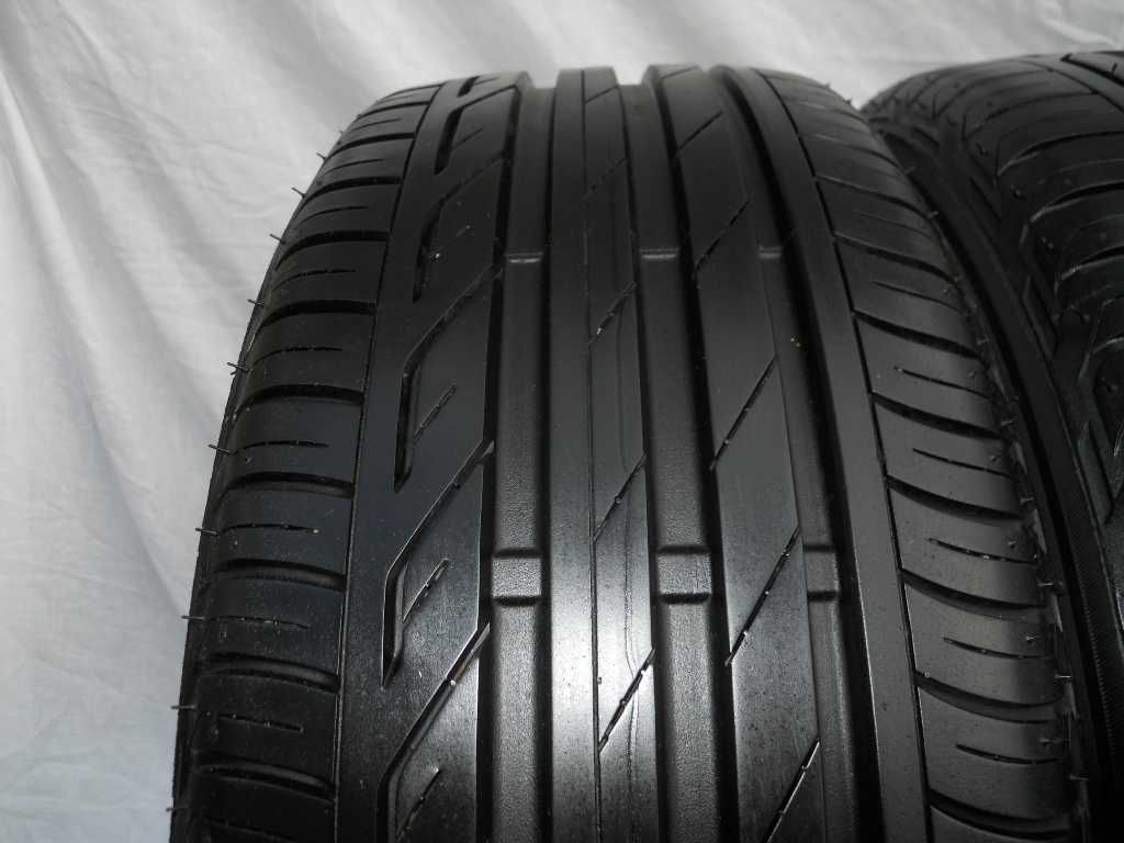 4x B. ładne letnie opony BRIDGESTONE 195/55 R15 85V (2x7,5mm, 2x6,5mm)