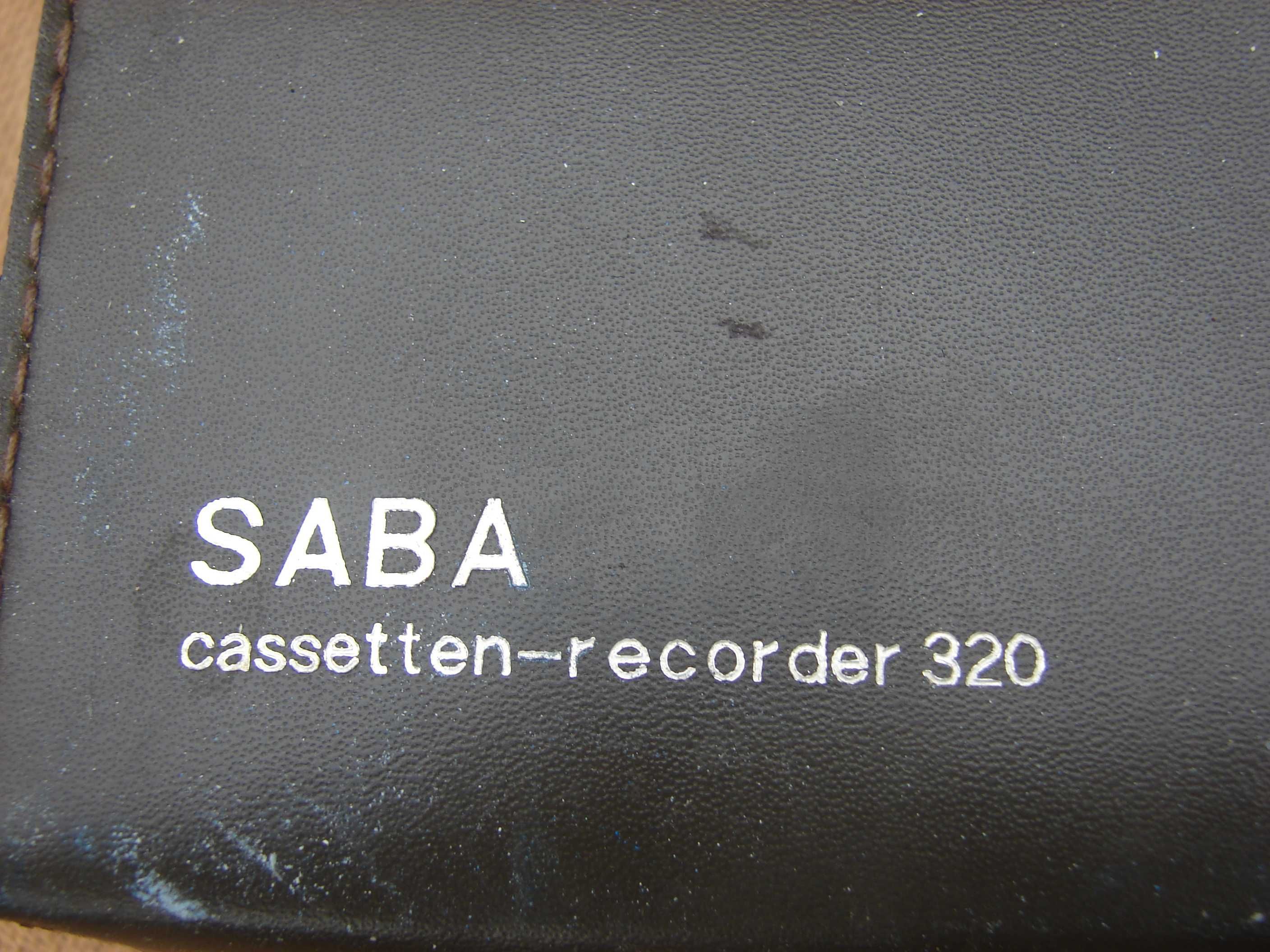 zabytkowy magnetofon kasetowy SABA 320 F cassetten recorder zabytek