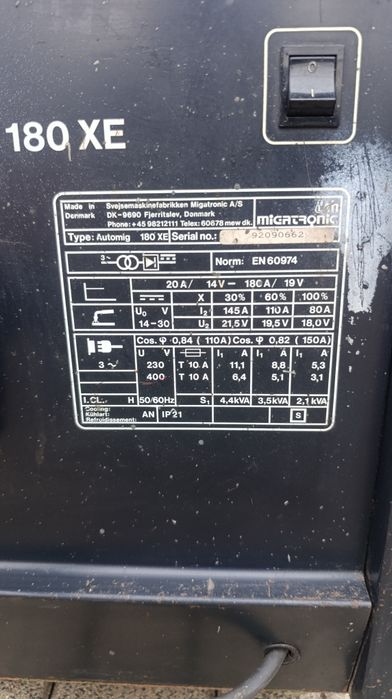 Migomat Migatronic Automig 180 XE