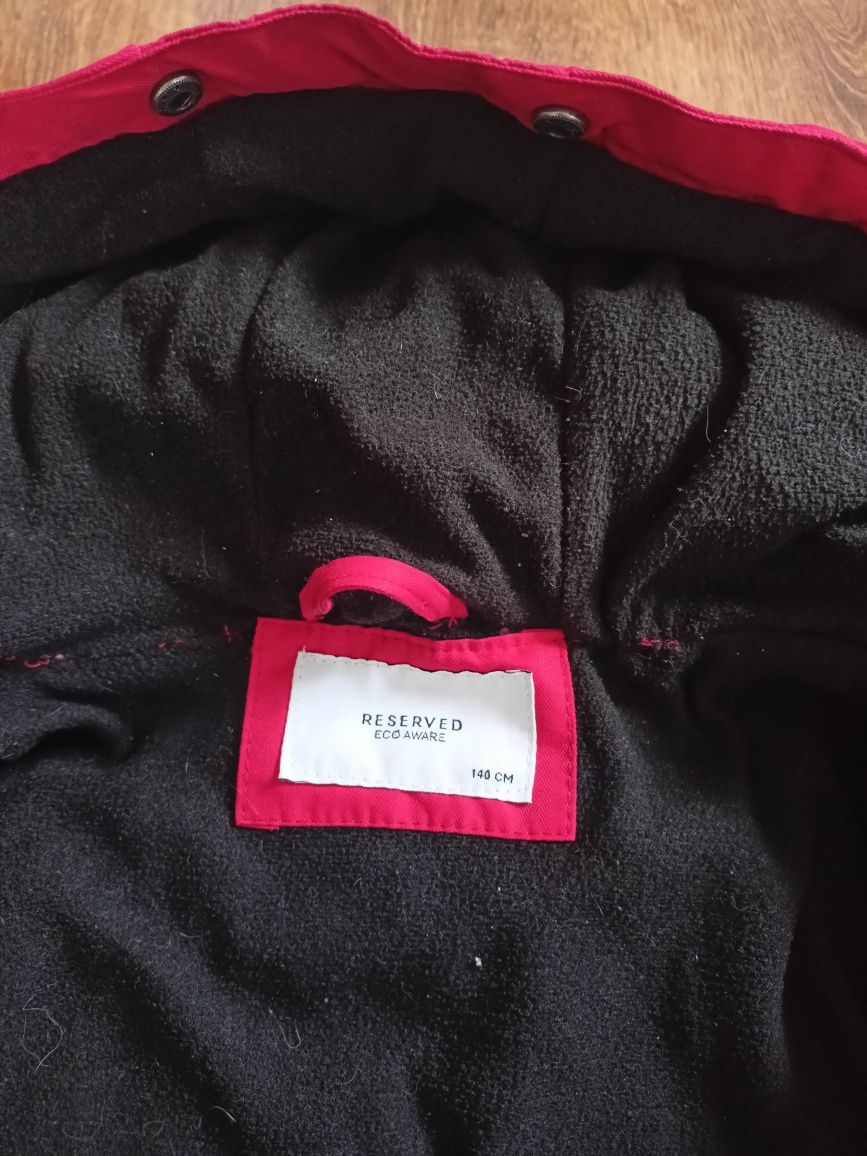 Kurtka zimowa Reserved 140 bdb