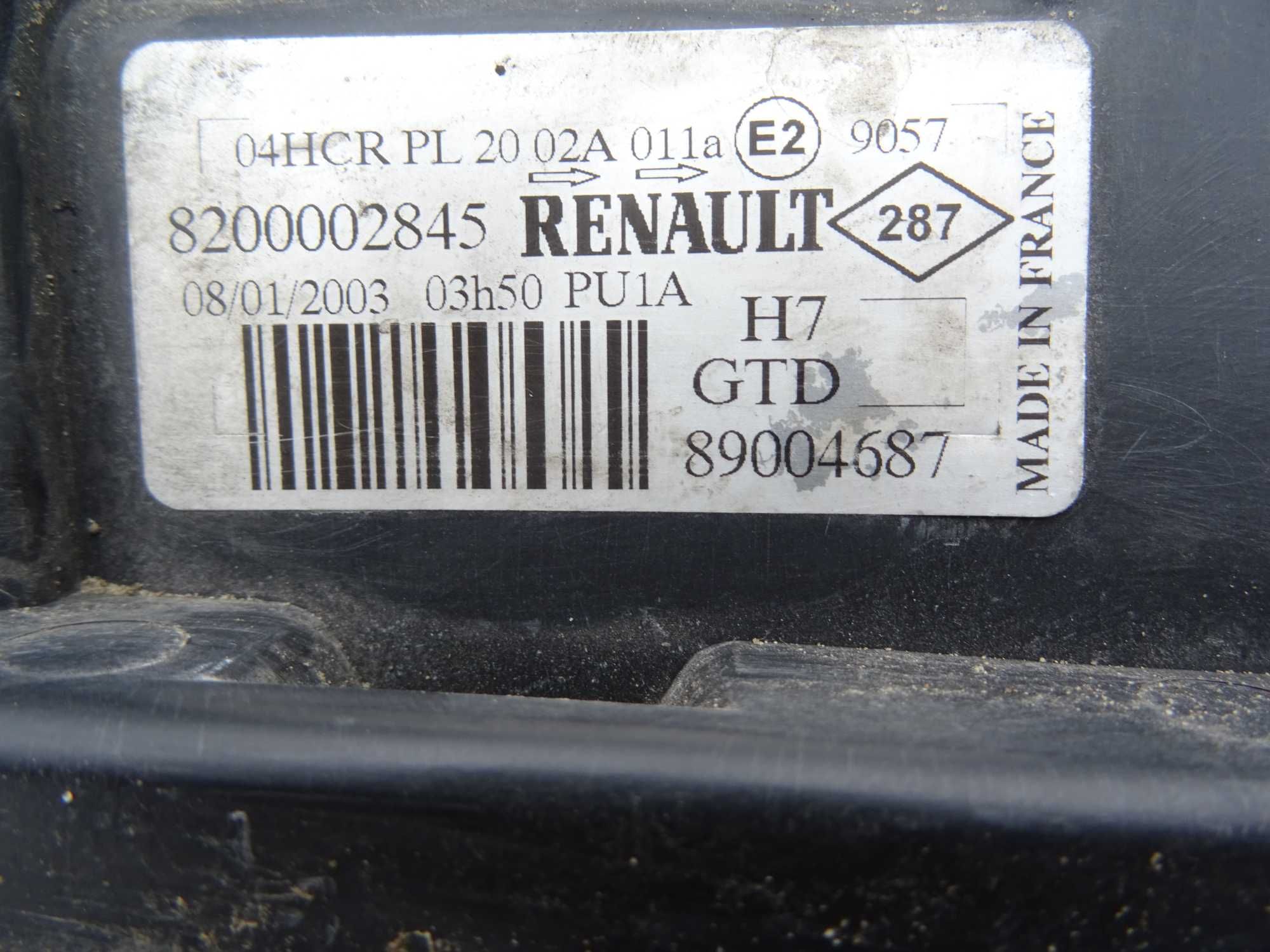 Lampa Lewa Przód Renault Laguna II 2004