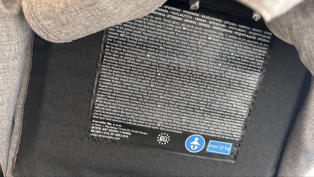 Wózek spacerowy Carrello Bravo Plus. Tylko odbiór osobisty.