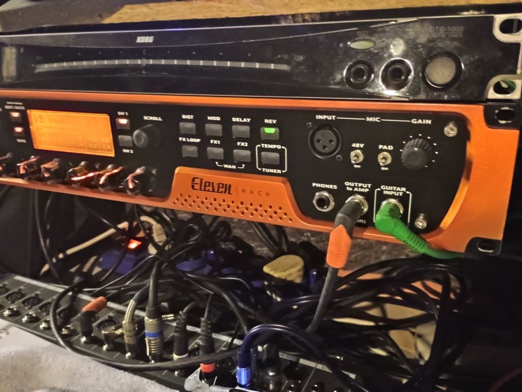 Eleven Rack procesor gitarowy, mesa, marshall