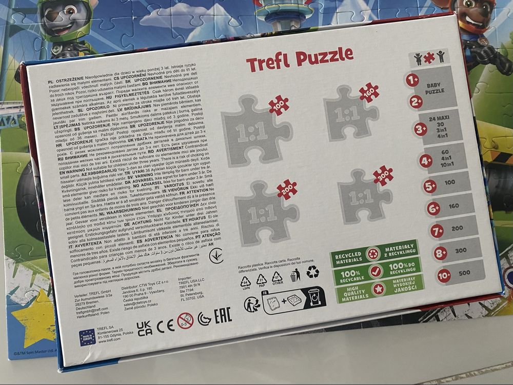 Puzzle Trefl Psi Patrol