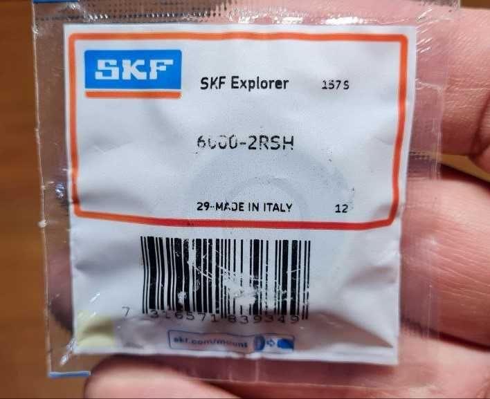 Підшипники 6000-2RSH SKF (Італія) кульковий радіальний.