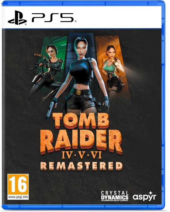 Tomb Raider IV–VI Remastered для PS4, PS5 та Nintendo Switch