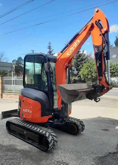 Koparka gąsienicowa Kubota u27-4 ZAMIANA