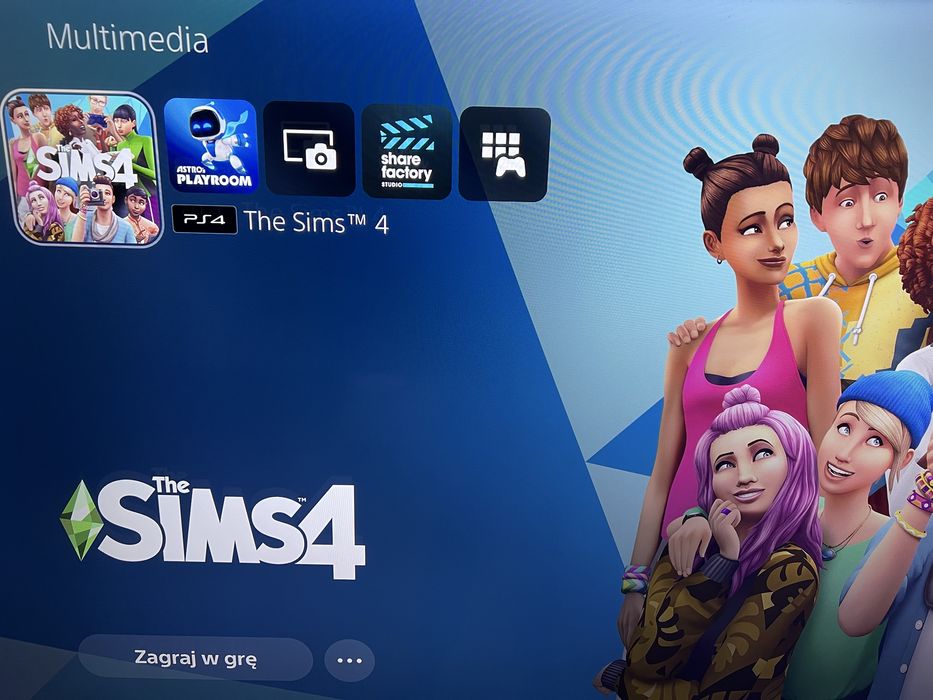 Konsola ps5 z napedem pad i 8 gier