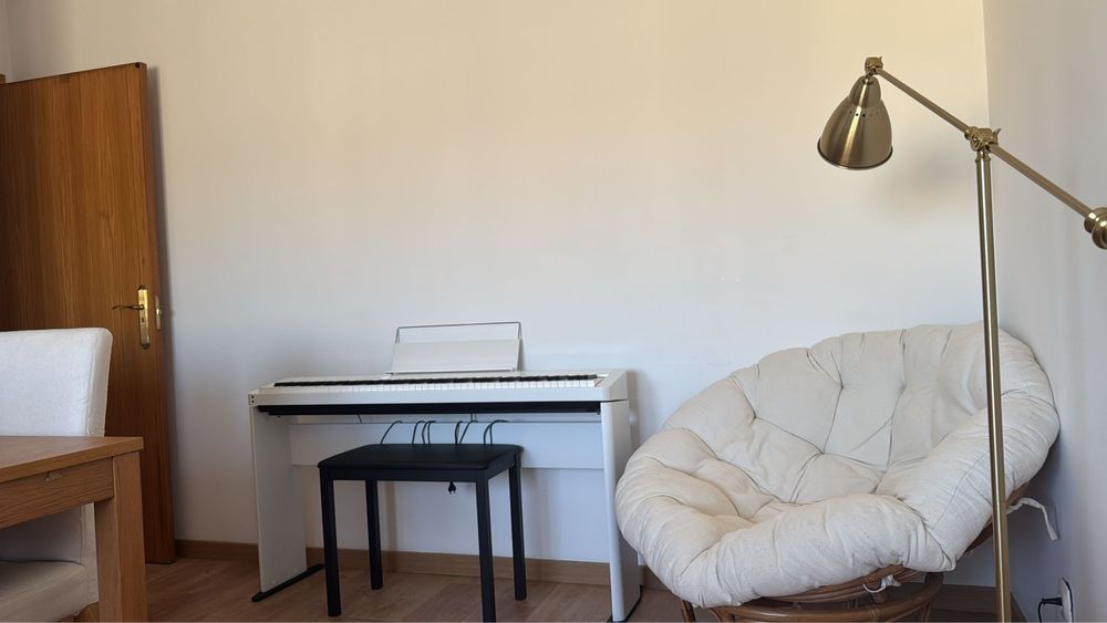 Casio Privia PX‑S1000 Branco + Stand PS‑68 + Banco CB‑7BK