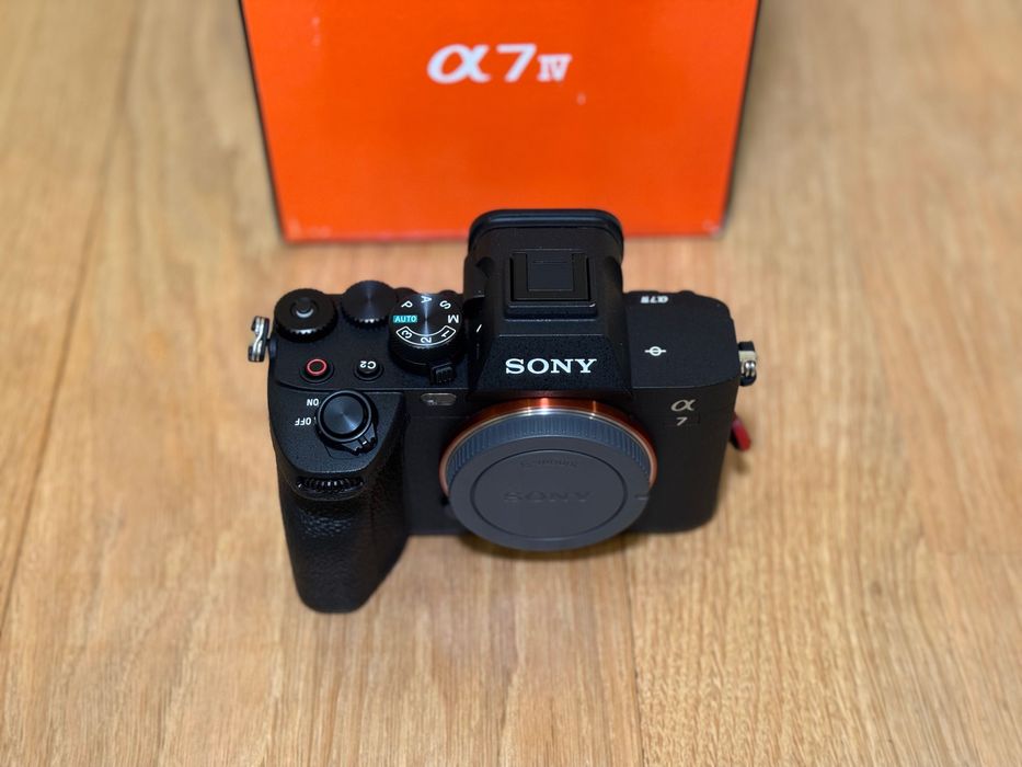 Sony A7 IV (Corpo) - Perfeito Estado - Garantia até 12/2028