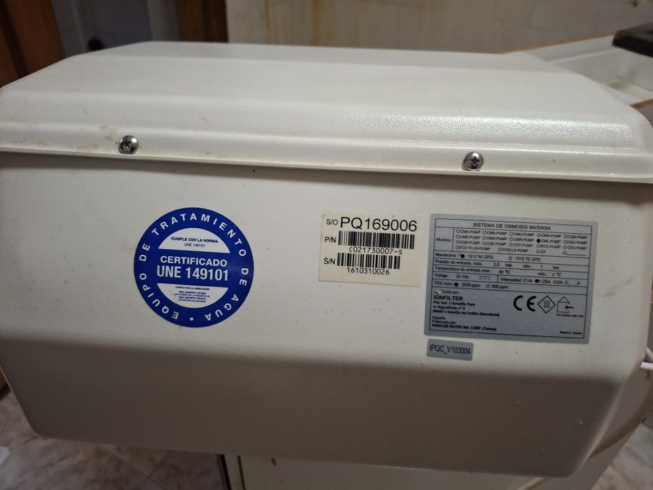 Purificador de agua