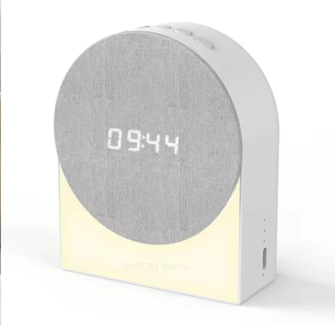 Lampka głośnik biały szum spokojne melodyjki Bluetooth