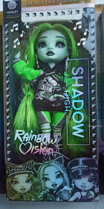 Лялька Рейнбоу Хай Харлі Лаймстоун Rainbow Vision Shadow High Neon Sha