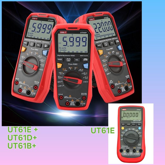 Мультиметр UT61E+,UT61D+,UT61B+ и UT61E.С чехлом.