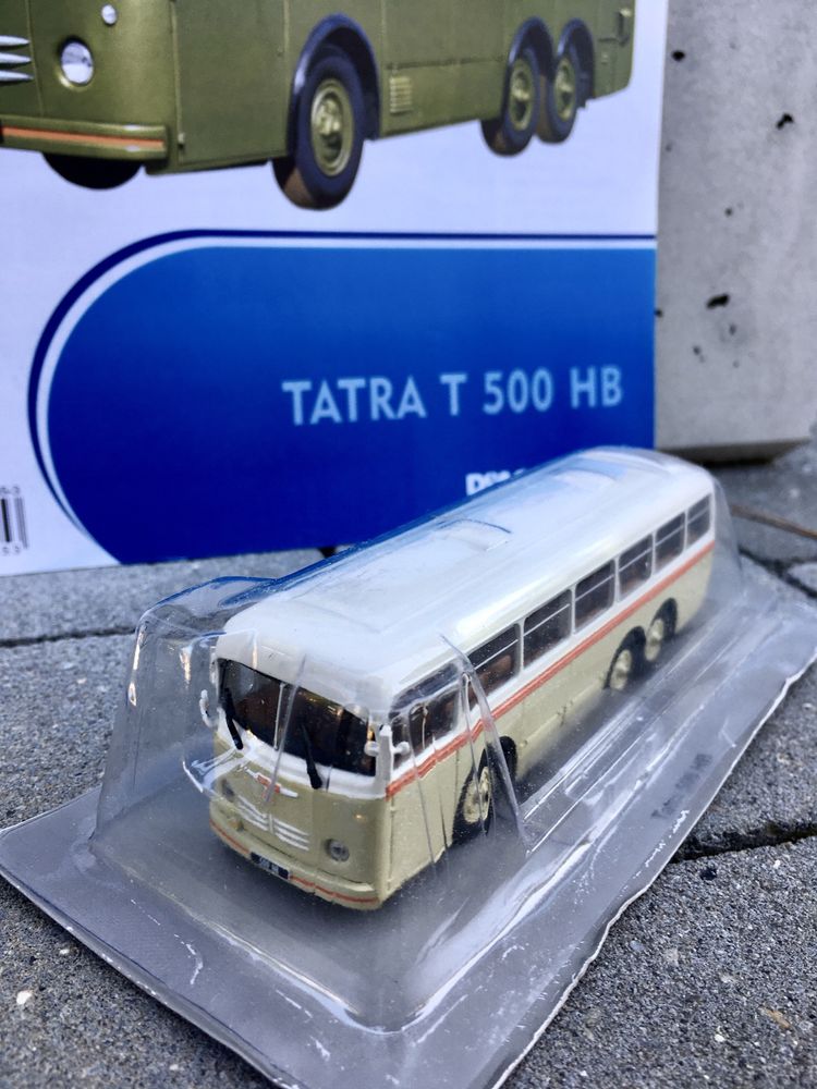Czasopismo TATRA T500 HB #18-autobusy PRL,model,autka,kolekcja,zabytek