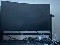 Monitor GIGABYTE GS27FC 180Hz stan plamy  na ekranie ale jest sprawny