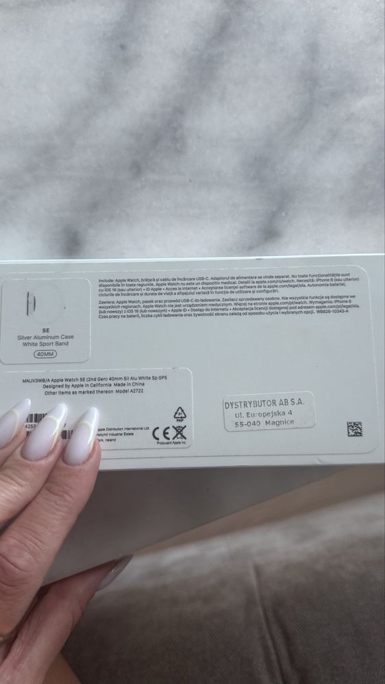Apple Iwatch SE 40mm aluminium case