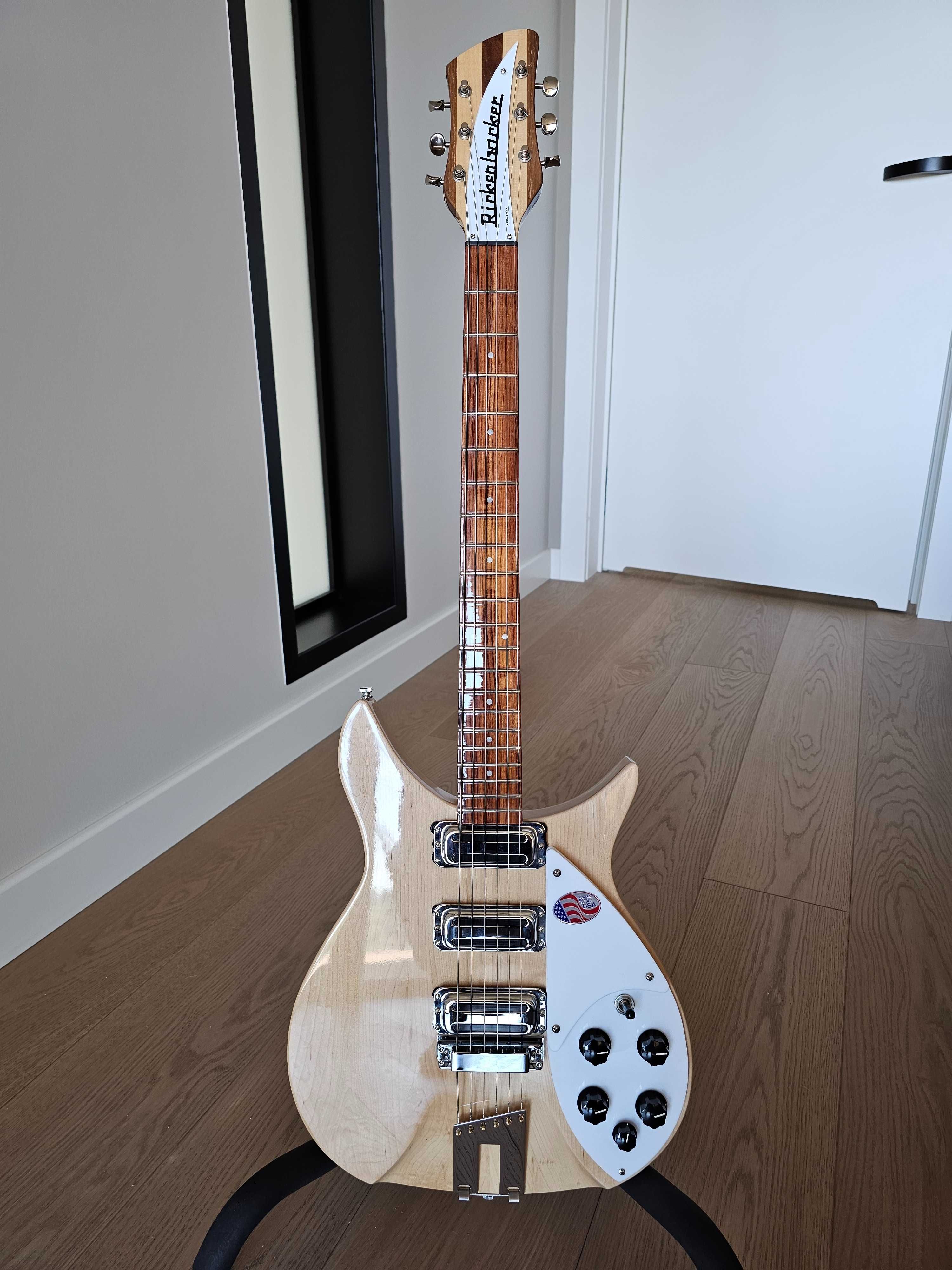 Gitara elektryczna Rickenbacker 350V63 - Mapleglo