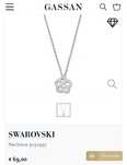 Swarovski naszyjnik