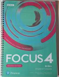 Sprzedam Focus 4 książka i zeszyt do ćwiczeń.!