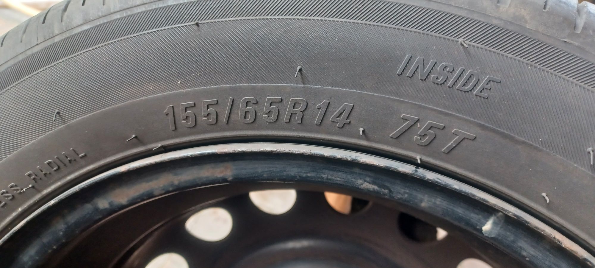 Felgi z oponami 4x100 14