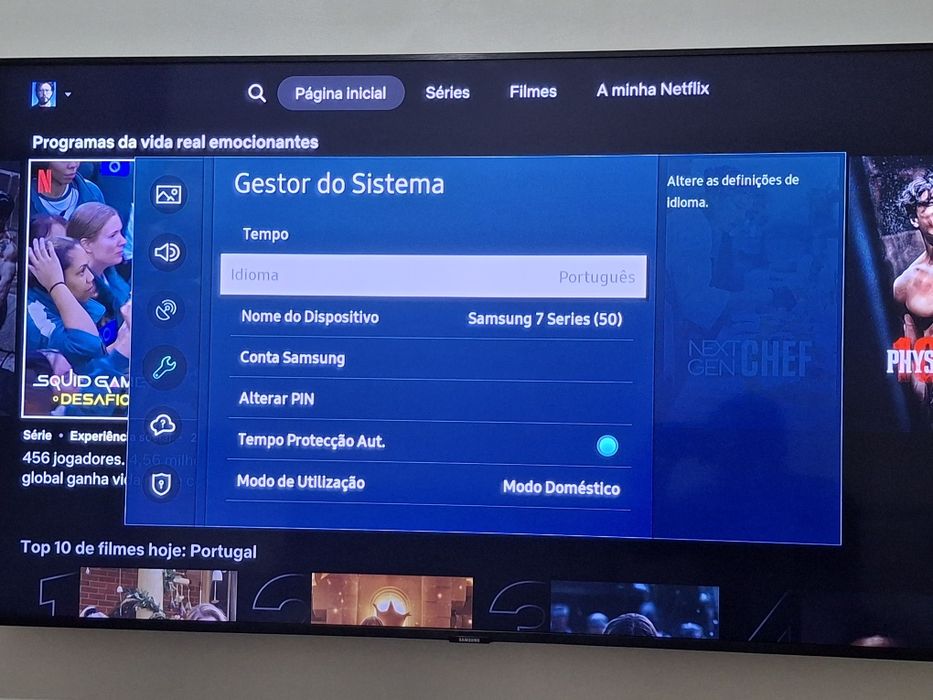 Tv samsung 4K smart tv