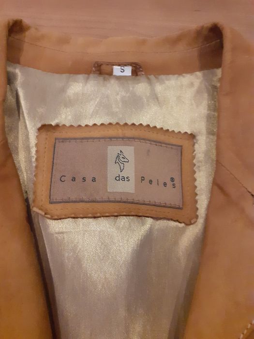 Casaco em pele Casa das Peles