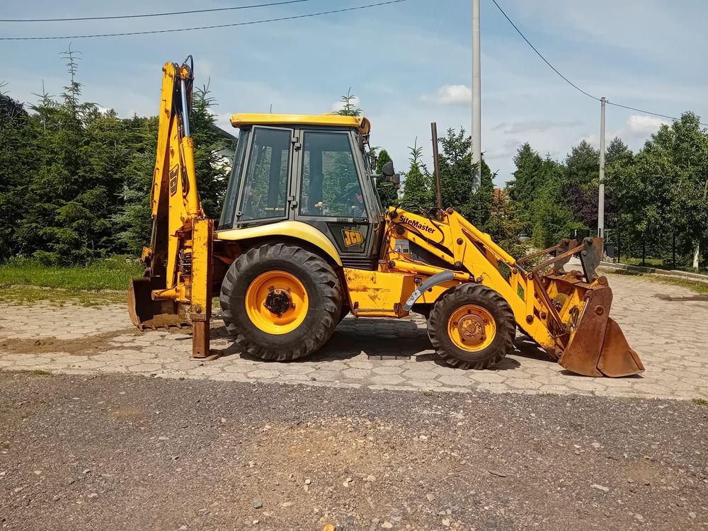 Koparko-ładowarka JCB 3CX Szczęka Teleskop 4X4 Widły