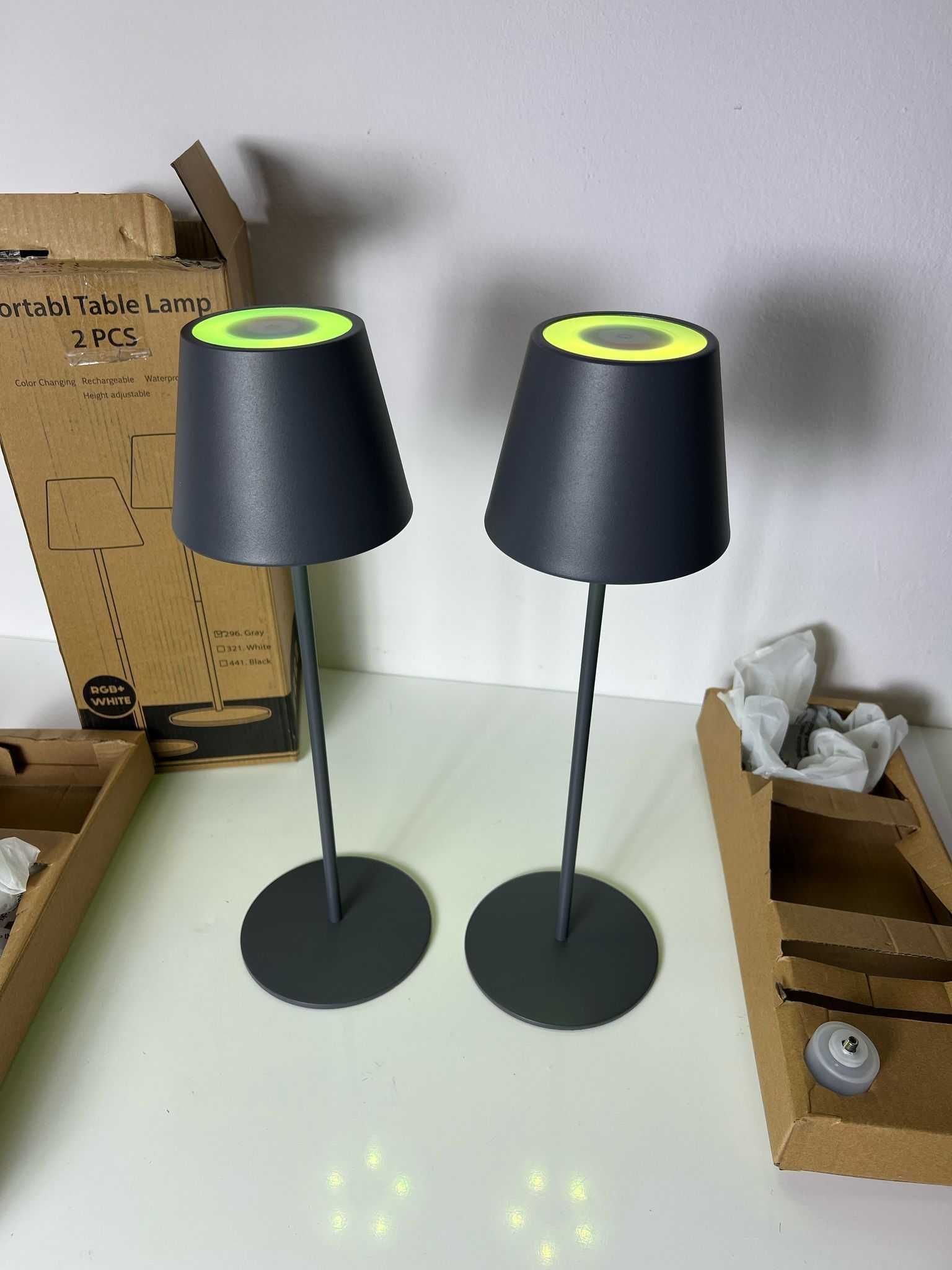 Bezprzewodowa Lampa Stołowa LED 2 szt.
