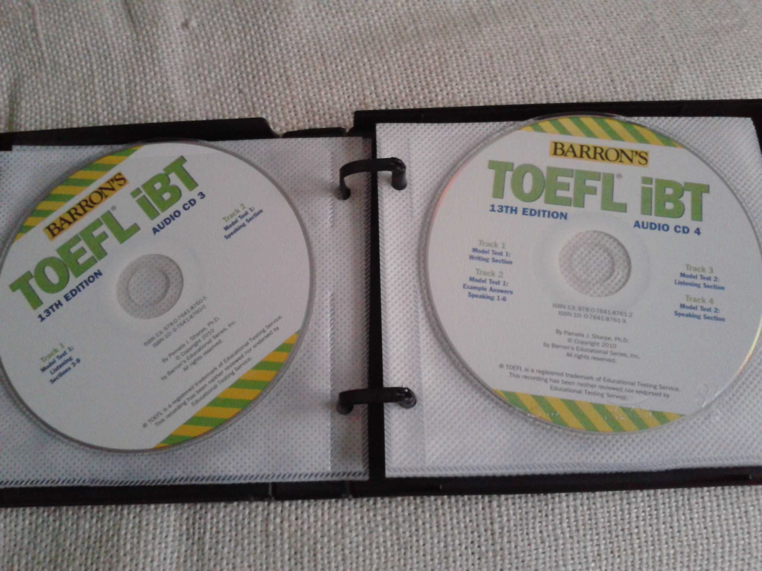 TOEFL IBT Audio CD Pack ＆ Cd-Rom