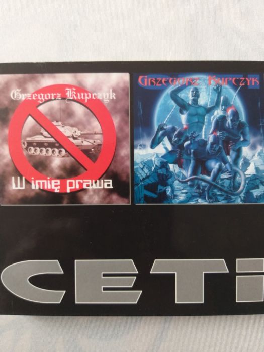 Ceti W Imię Prawa / Demony Czasu 2007r 2CD Box Grzegorz Kupczyk