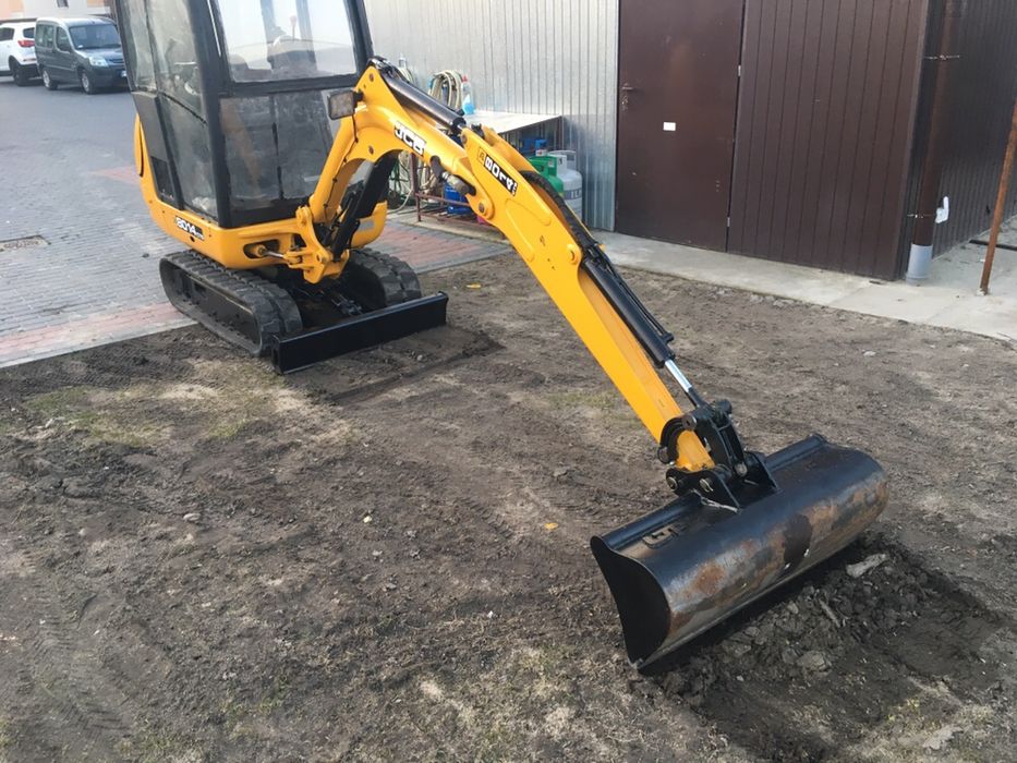 Wynajem minikoparki - kopiesz sam od 1-10ton