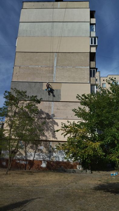 Утепление Фасадов стен домов подъездов в Киеве все районы