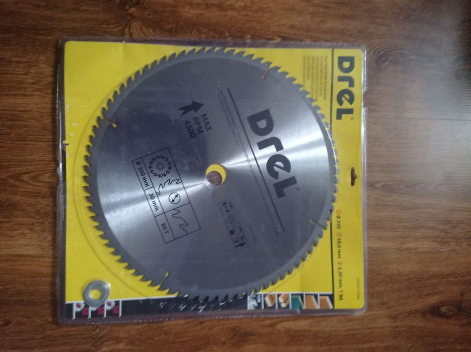 Piła tarczowa Drel 350x30mm  NOWA