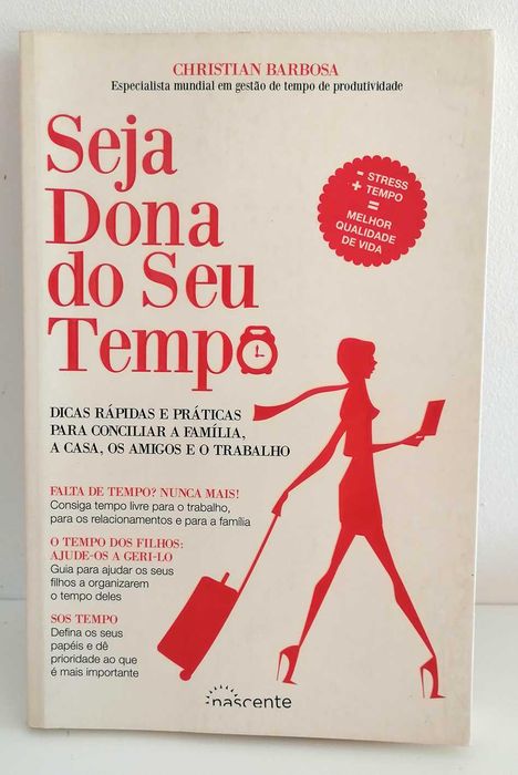 Livro - Seja dona do seu tempo - Christian Barbosa