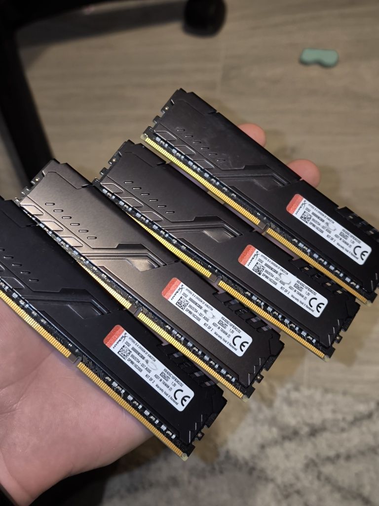 DDR4 память HyperX Fury 16gb 2666 C16