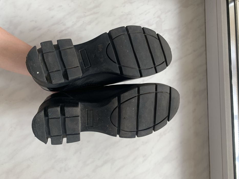 Осінні/весняні жіночі черевички з натуральної шкіри, фірма SM