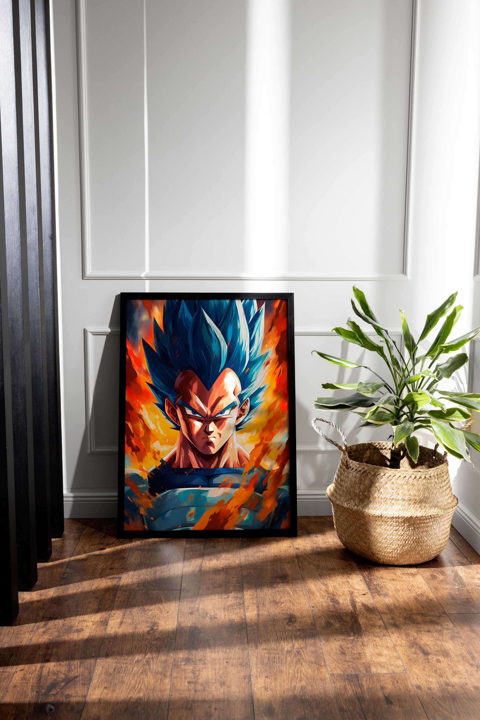 Plakat na Ścianę Obraz Dragon Ball Z Vegeta SSJ2 Anime 40x60 cm