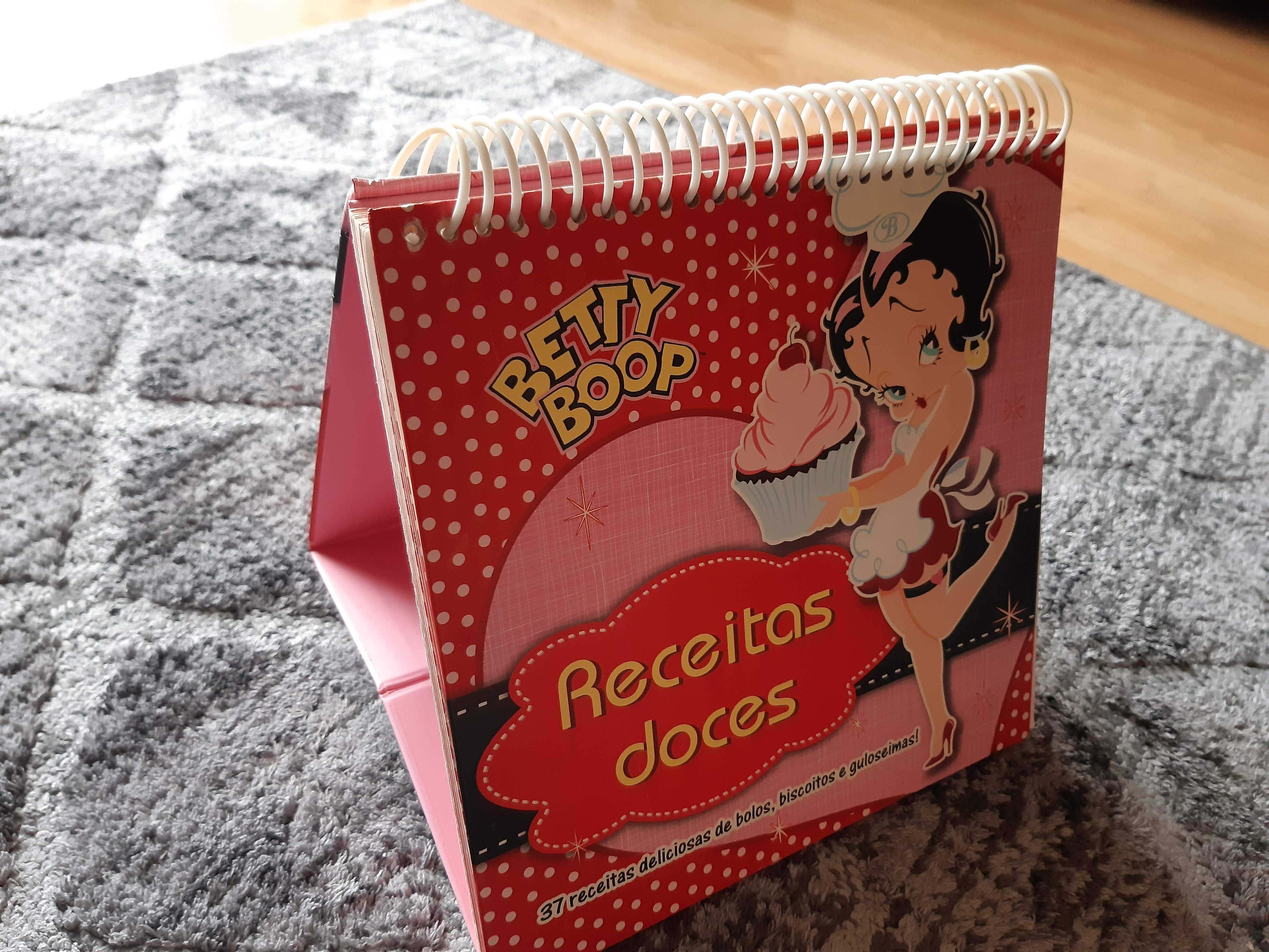 Livro infantil de Receitas Doces Betty Boop