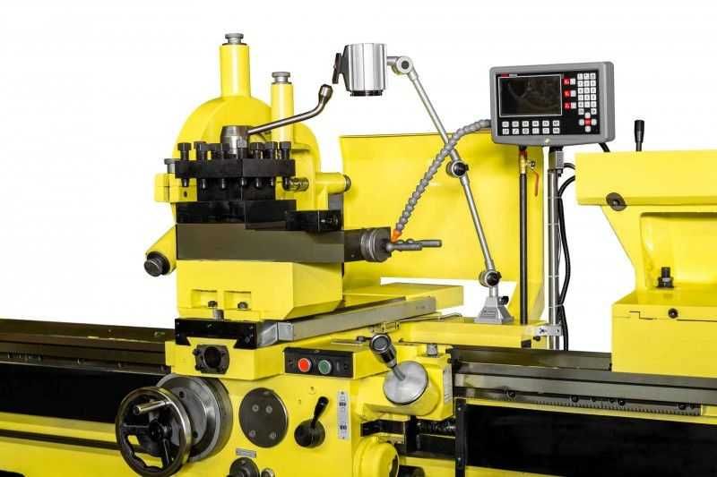 Ciężka przemysłowa tokarka do metalu śr. 800 dł. 3000mm z odczytem cyf