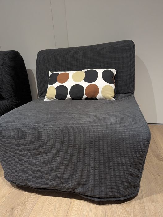 Poltrona Cama  Cinza escuro