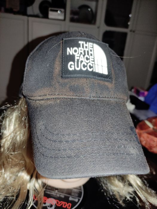 The North Face czapka z daszkiem czarna