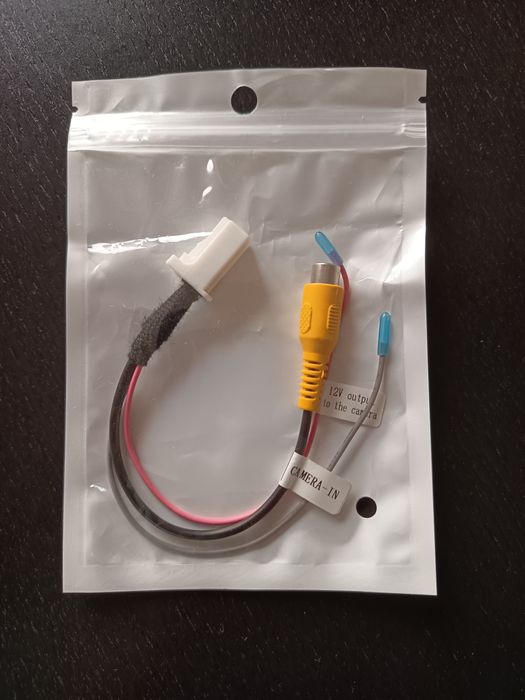 Cabo 8 pinos câmara traseira - Toyota Aygo, Citroen C1, Peugeot 108