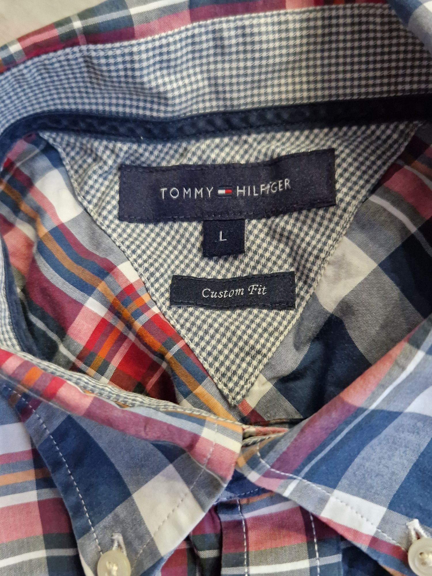 Tommy Hilfiger oryginalna koszula kratka XL