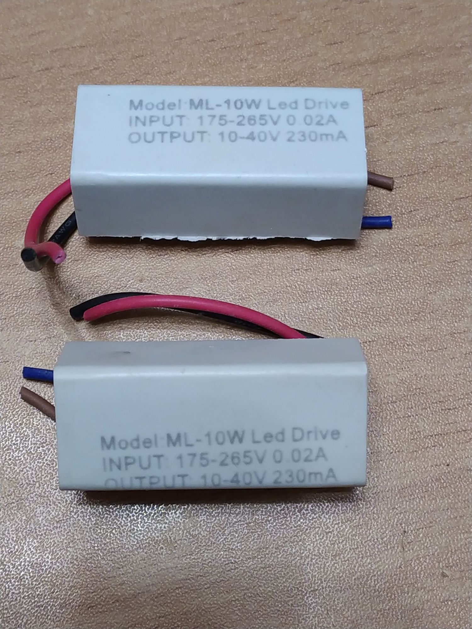 LED Driver 10W In 175-265V Out 10-40V 230mA Лед драйвер