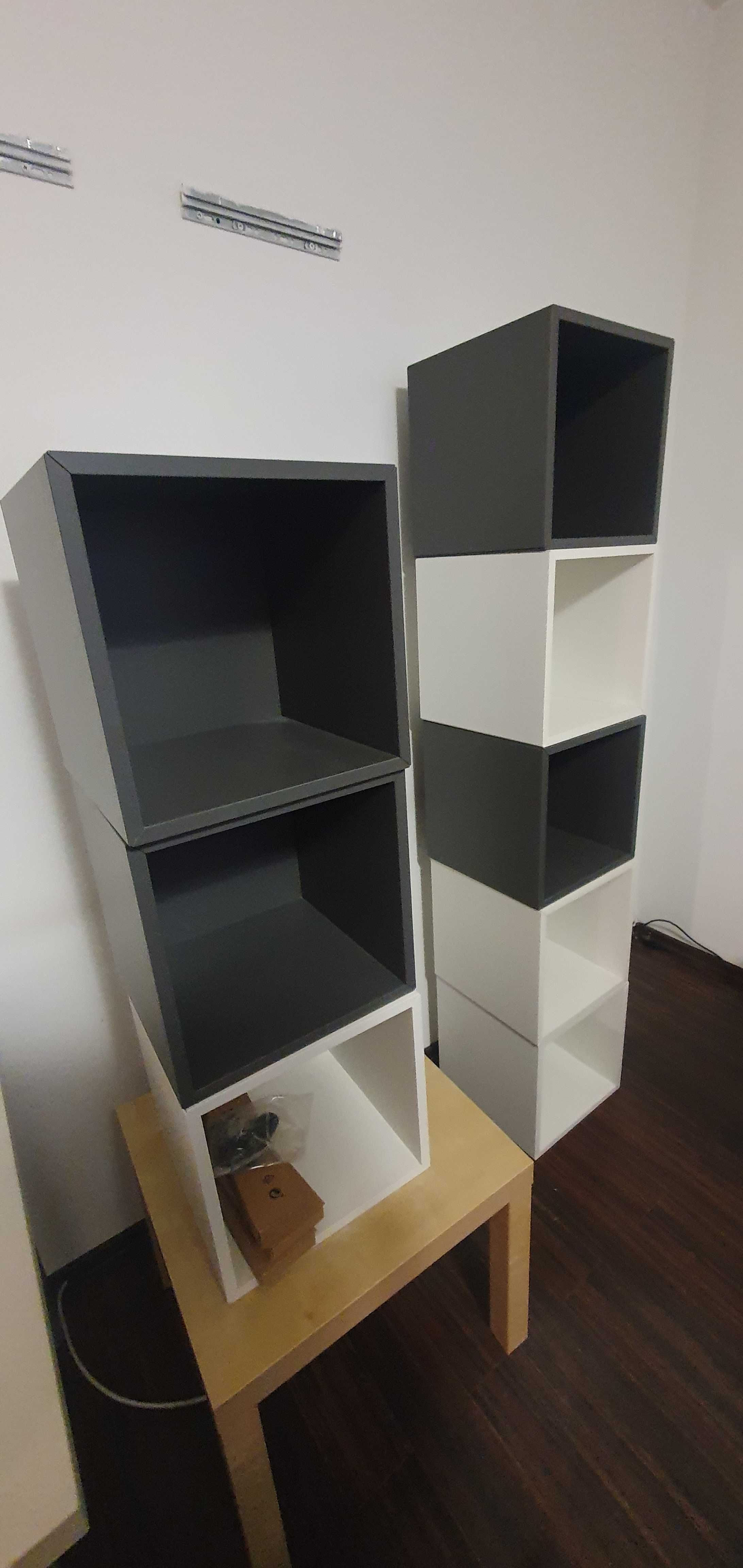 Ekety- półki boxy Ikea 8szt.