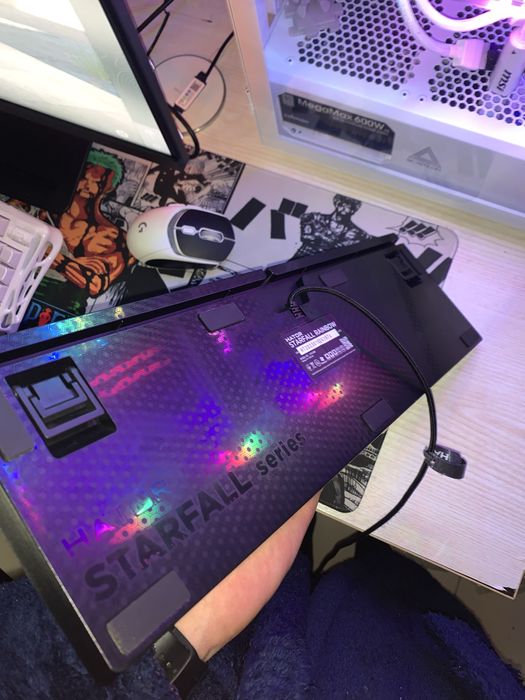 Кастомная механическая клавиатура HATOR STARFALL RAINBOW