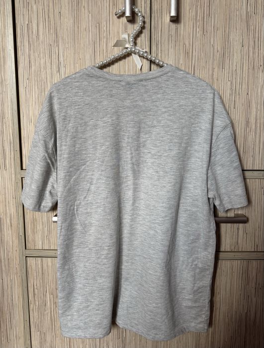 Zara bluzka t-shirt Berkeley szary M