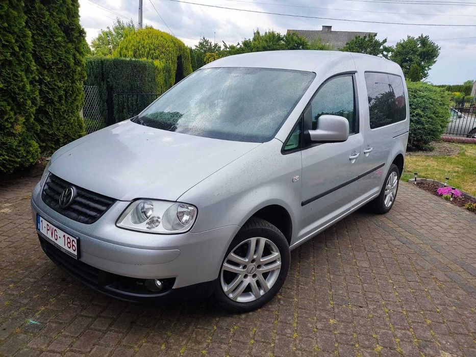 VW Volkswagen Caddy III Life Family 1.9TDI / Super ! Skóra ! Klima !